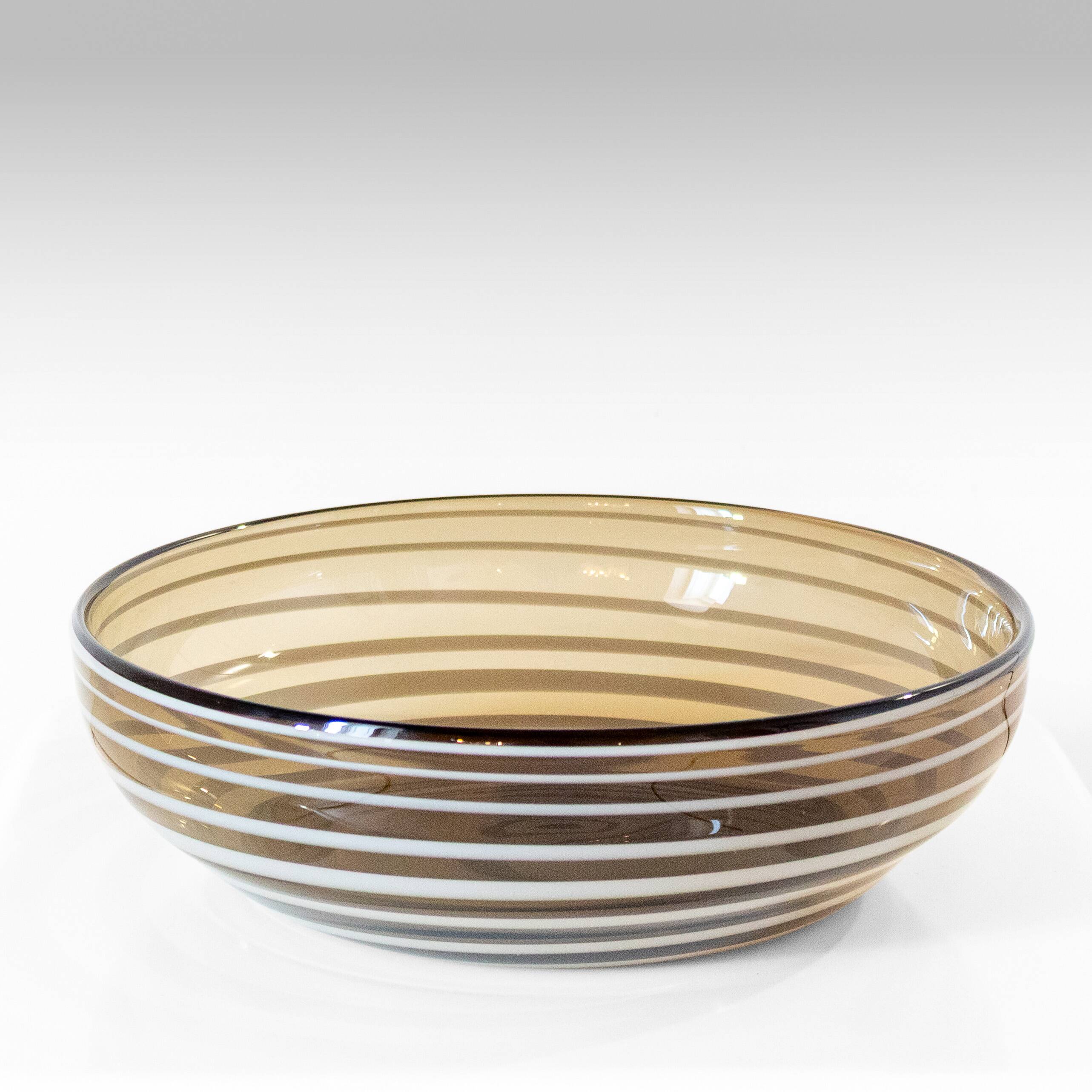 Vase central en verre