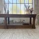 Table de gantier drapière 1900 chêne massif 330cm XL