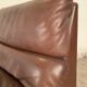 A pair of leather armchairs, Switzerland, 1970s