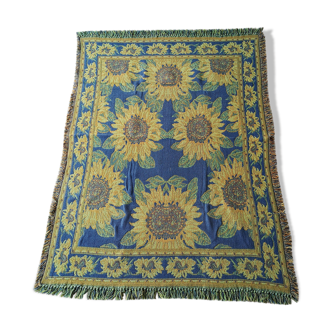 Jordan's "Tournesol" cotton kilim - 140x110cm
