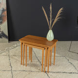 1960s nesting tables, Lotos Werkkunst
