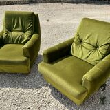 Paire de fauteuils Steiner