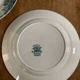 Assiettes terre de fer