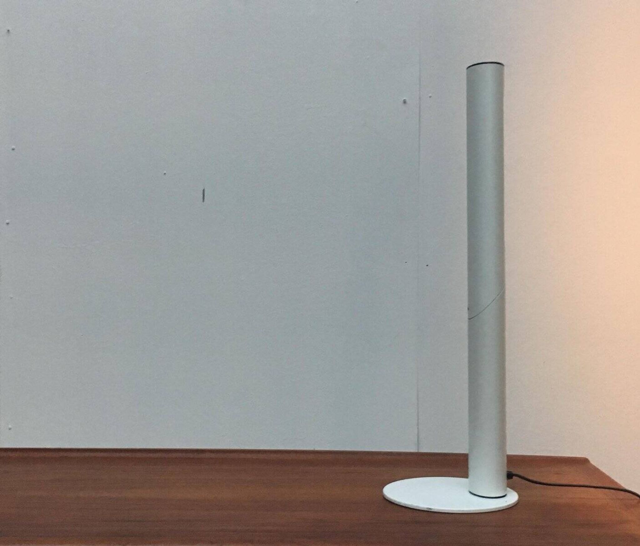 Lampe de table minimaliste en métal allemand de Brendel Leuchten, années 1970