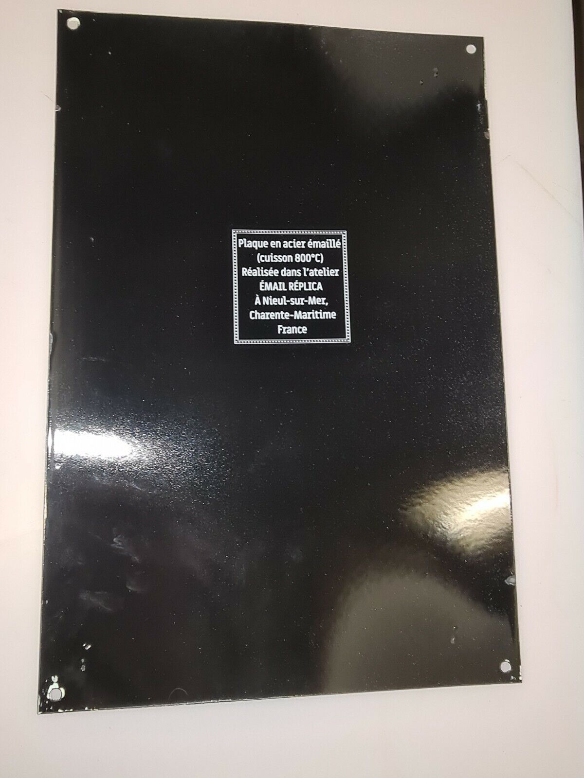 Texaco enamelled plate