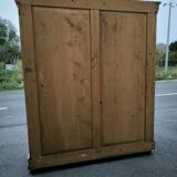 Armoire Alsacienne en pin milieu du XIX siècle