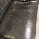 De Sede leather sofa 1980 design Reto Frigg