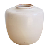 H10cm enamelled terracotta vase