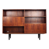 Bibliothèque, buffet danois en palissandre, années 1970