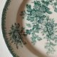 Assiette de collection Sarreguemines décor Meudon