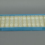 Set of 12 vintage crystal knife holders