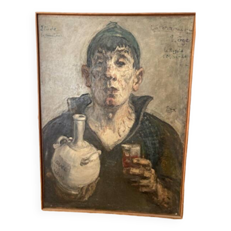 Mirande oil painting