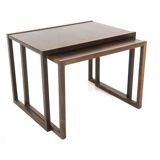 Scandinavian rosewood nesting tables, Sweden, 1960s