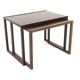 Scandinavian rosewood nesting tables, Sweden, 1960s