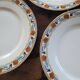 6 flat plates MLV France Art Deco 1930