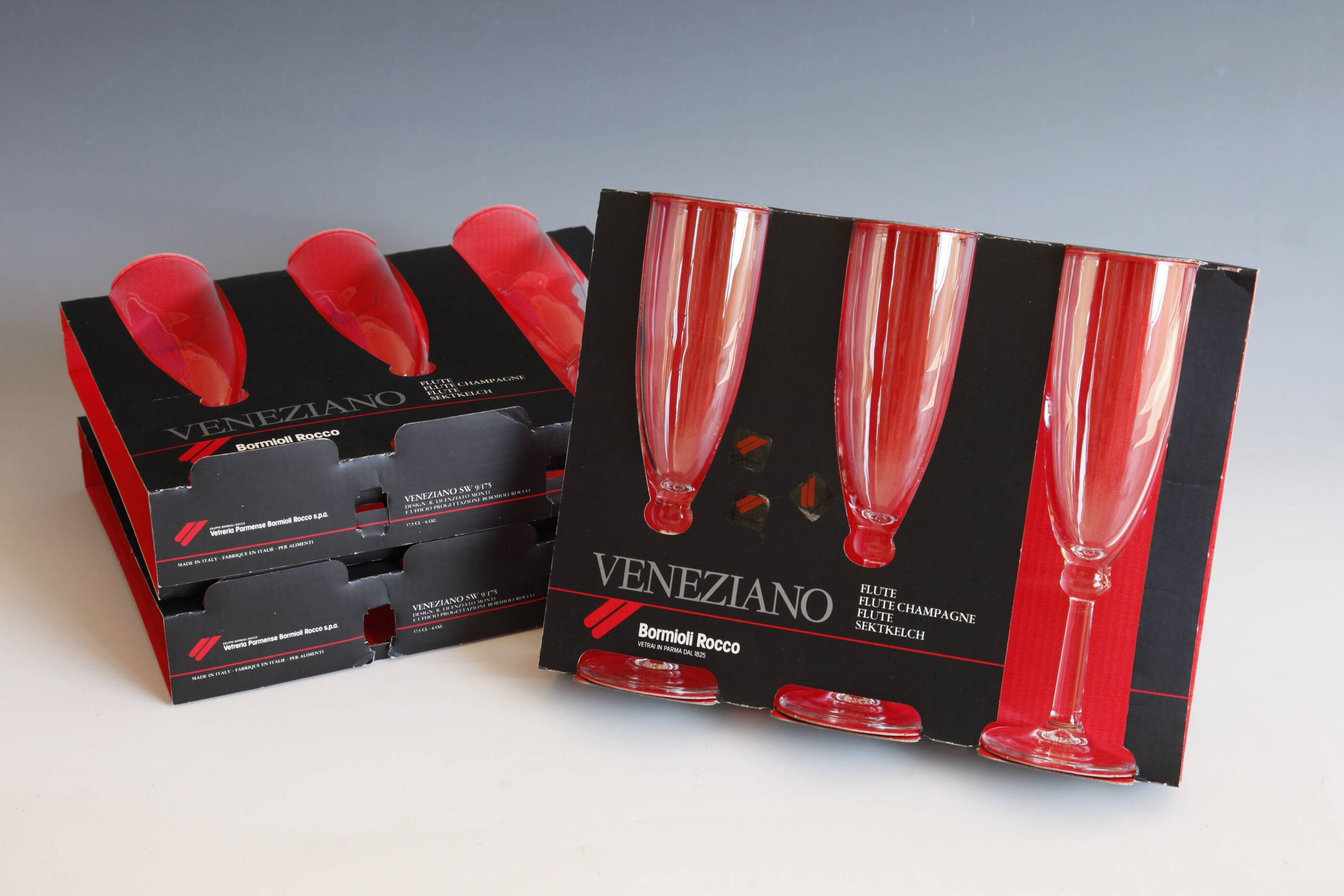 New champagne glasses Bormioli Rocco Veneziano collection