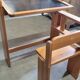 Bureau à système pliant pour enfant , vintage 1970