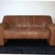 De Sede Model DS 44 Buffalo Leather Sofa, 1970s
