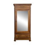 Walnut Bonnetière wardrobe