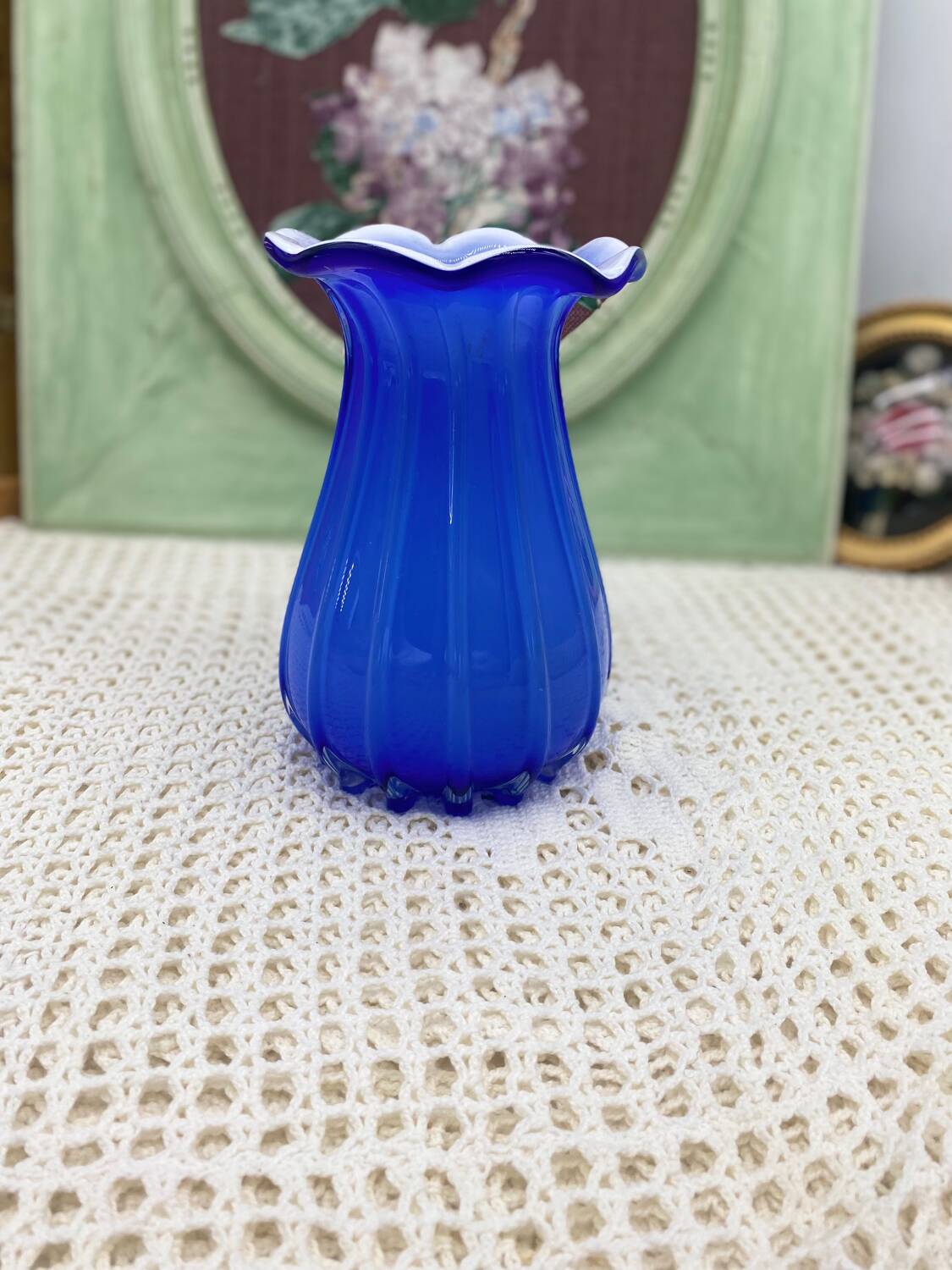 Vase corolle Murano
