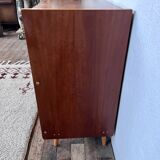 Two-color shoe furniture from the 50s with compass feet