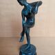 Bronze dancer with patina, early 20th century