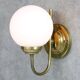 Mid-Century Italian Brass Wall Lamp, 1960s
