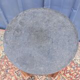 art deco pedestal table