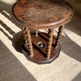 Twisted table in Brutalist style from the 1920s/30s.