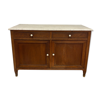 Marble top sideboard