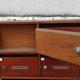 Wooden mailboxes in the 70s