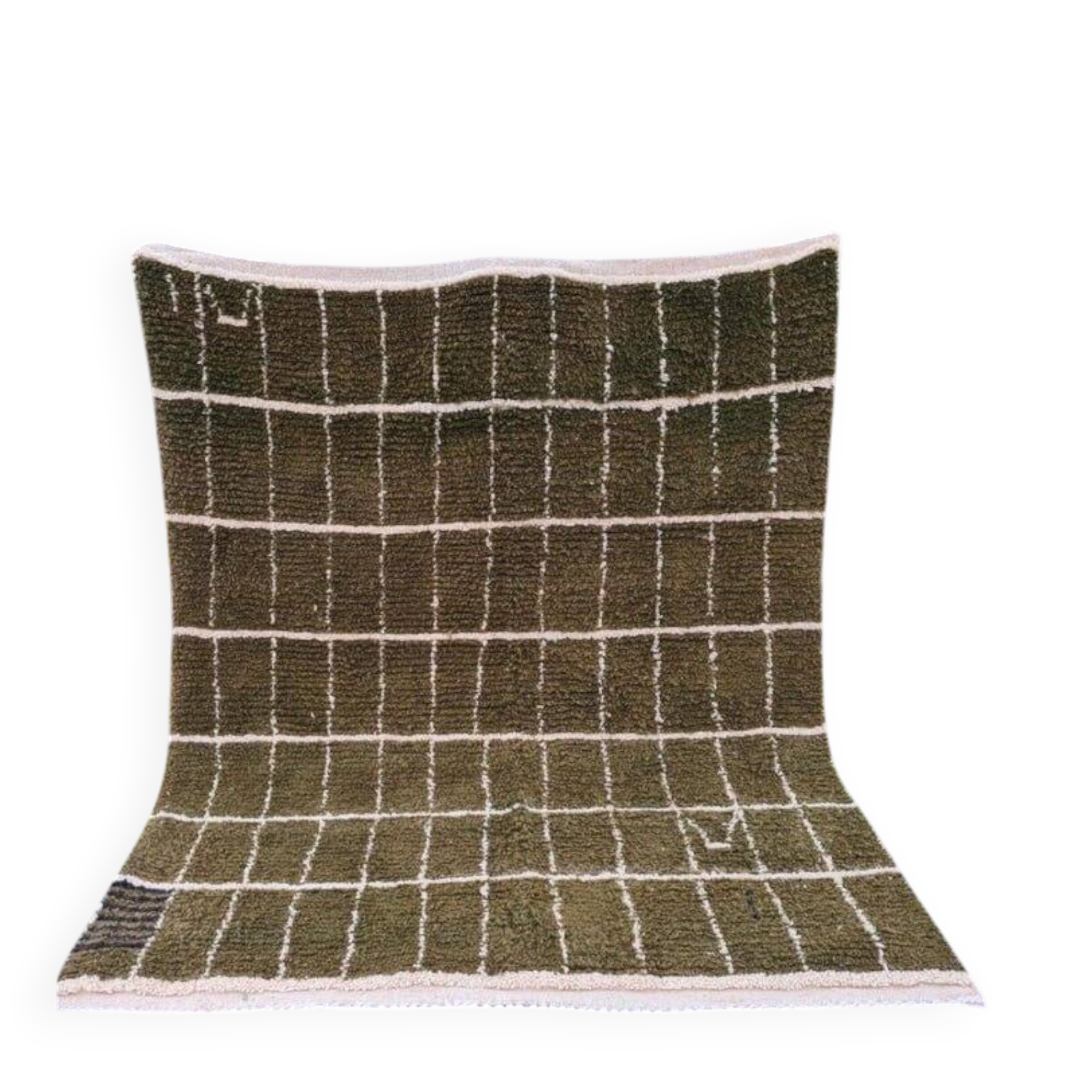 Moroccan natural wool Berber rug size 150 x 250 cm