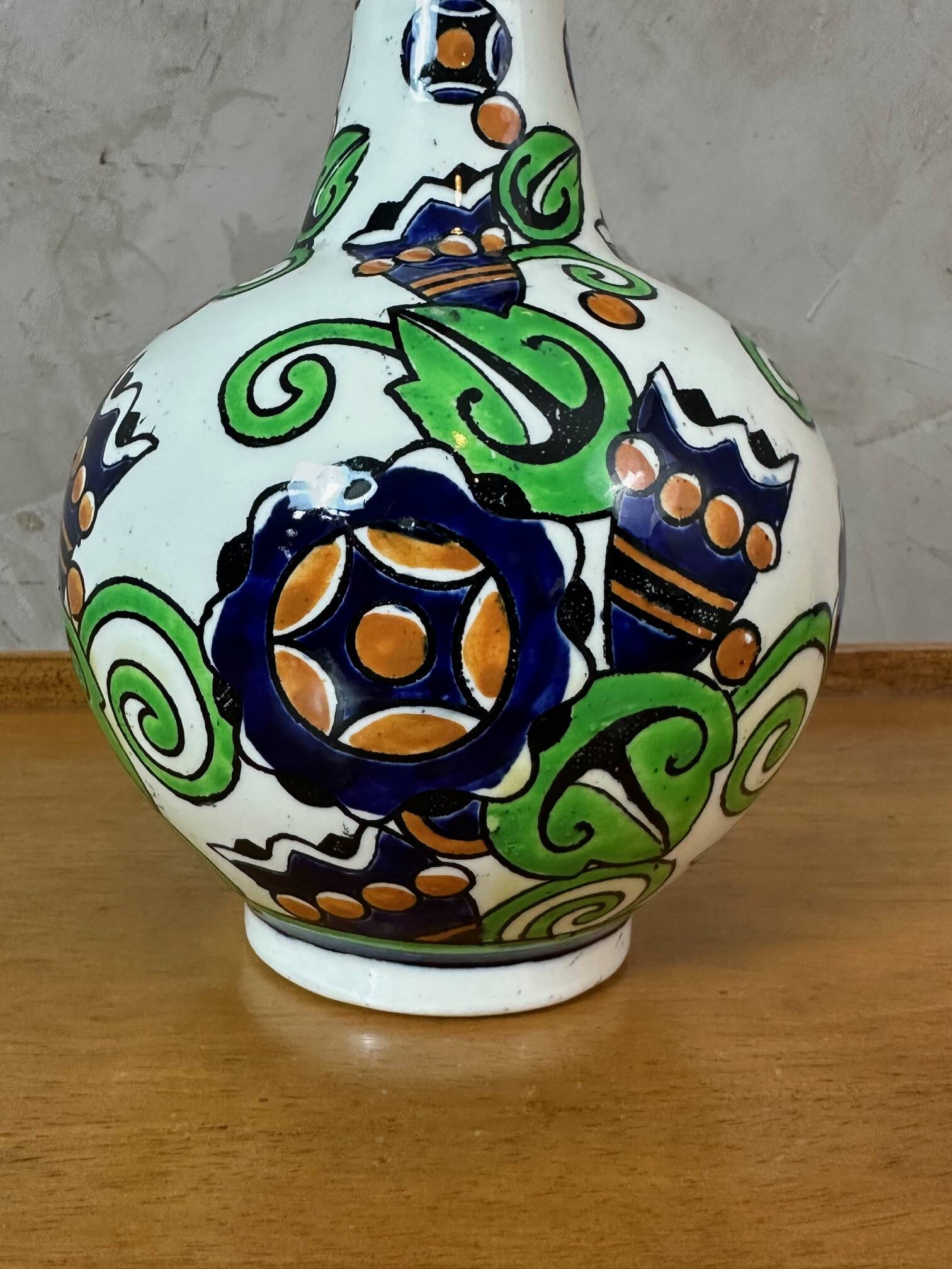 Charles Catteau vase for Boch brothers