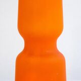 Orange Murano glass vase by Carlo Moretti, Italy, 1960s