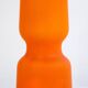 Orange Murano glass vase by Carlo Moretti, Italy, 1960s