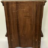 Wall shelf, straw marquetry