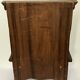 Wall shelf, straw marquetry