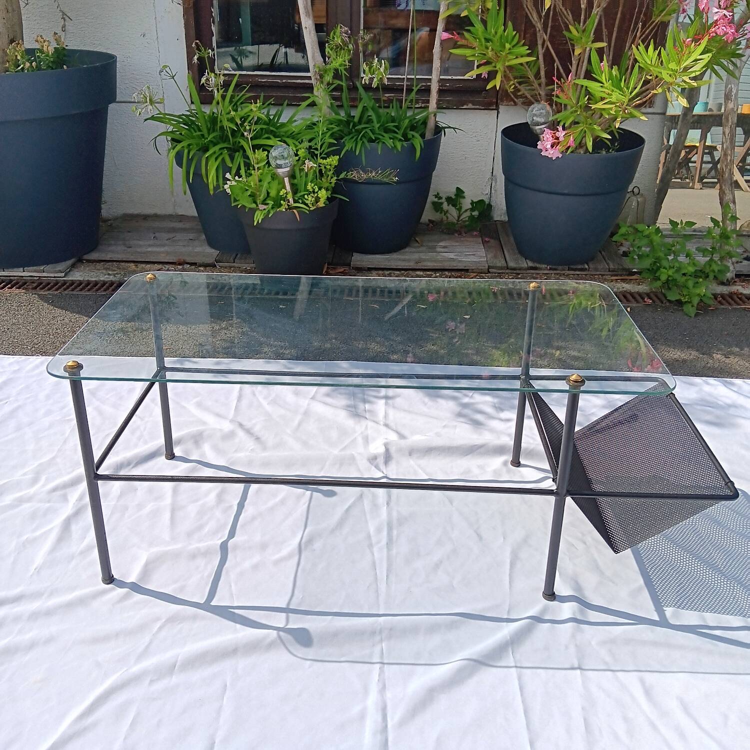 Coffee table by Gerard Guermonprez, 1950-60