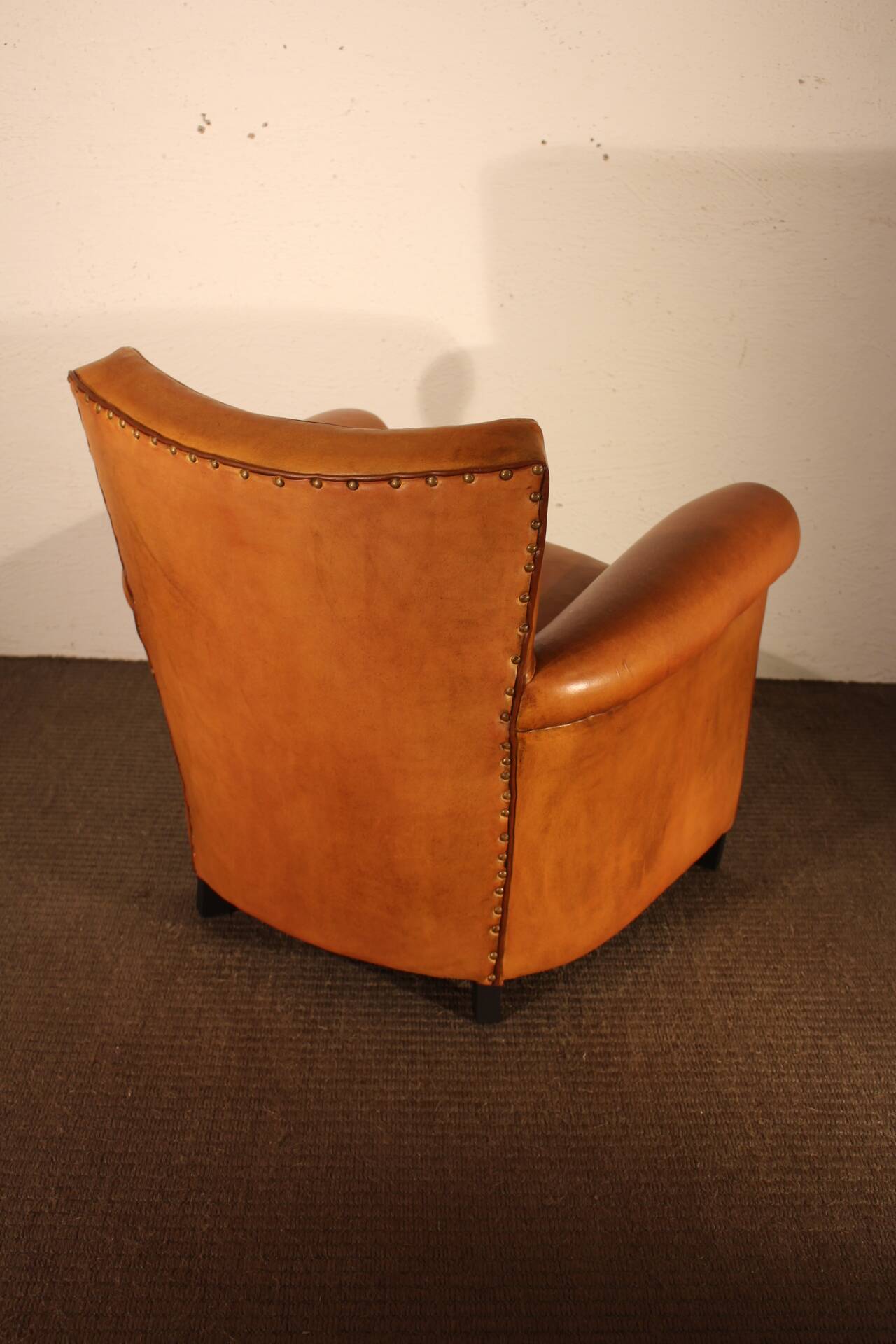 Pair of club chairs