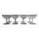 Baccarat – 8 Champagne Glasses In Baccarat Crystal Casino Model