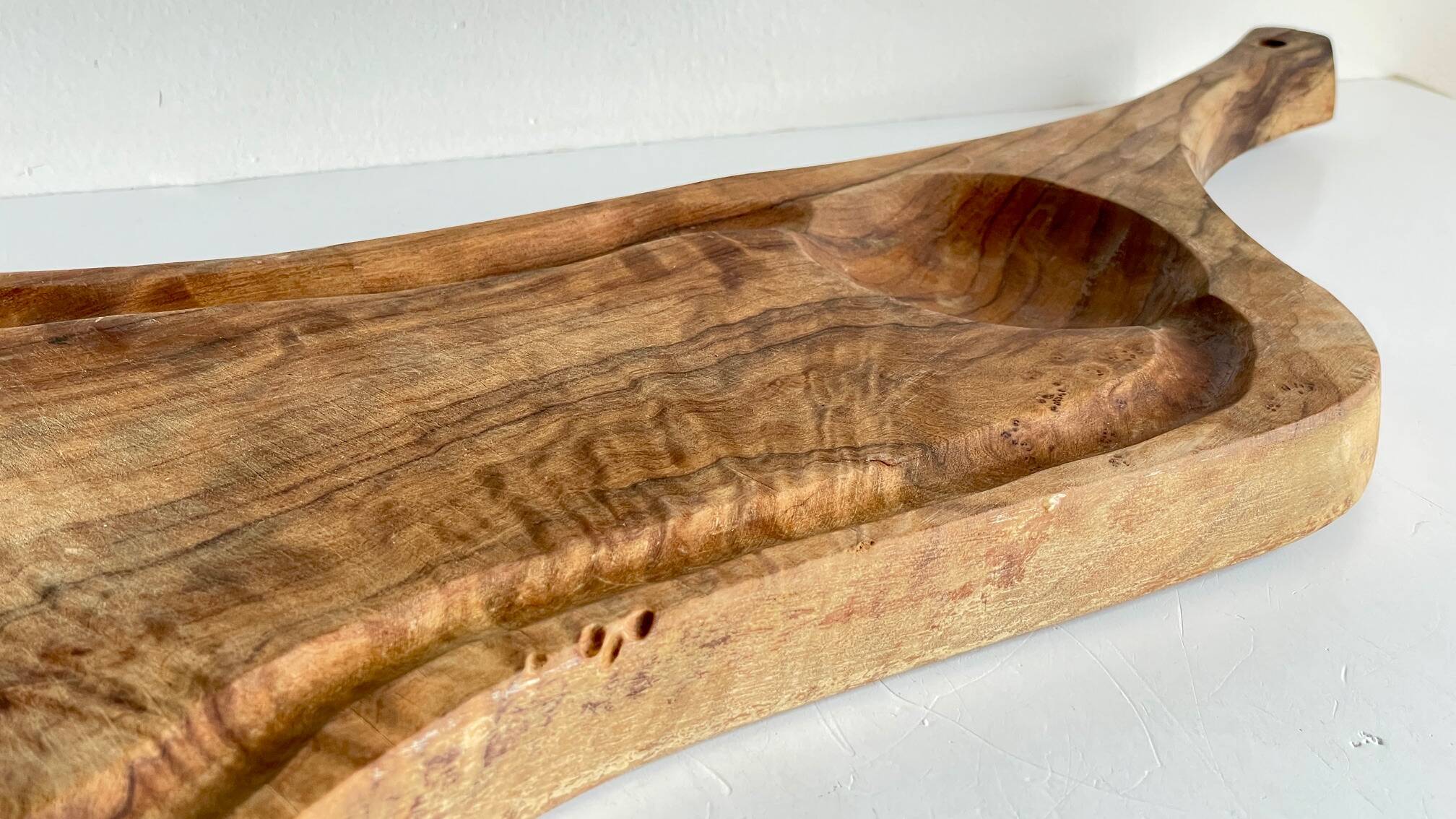XL Vintage Olive Wood Cutting Board