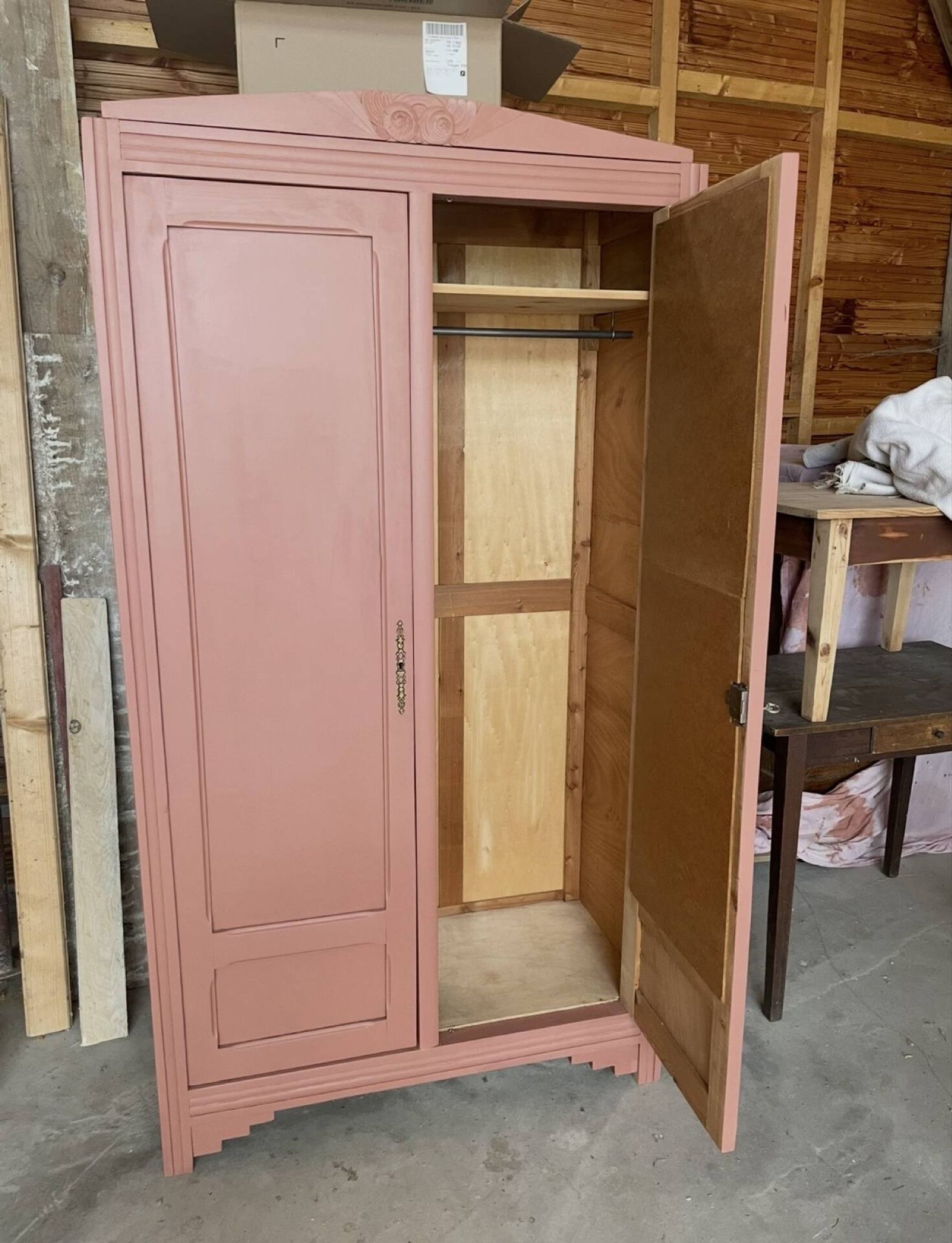 Pink wardrobe