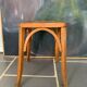 Tabouret bois courbé vintage
