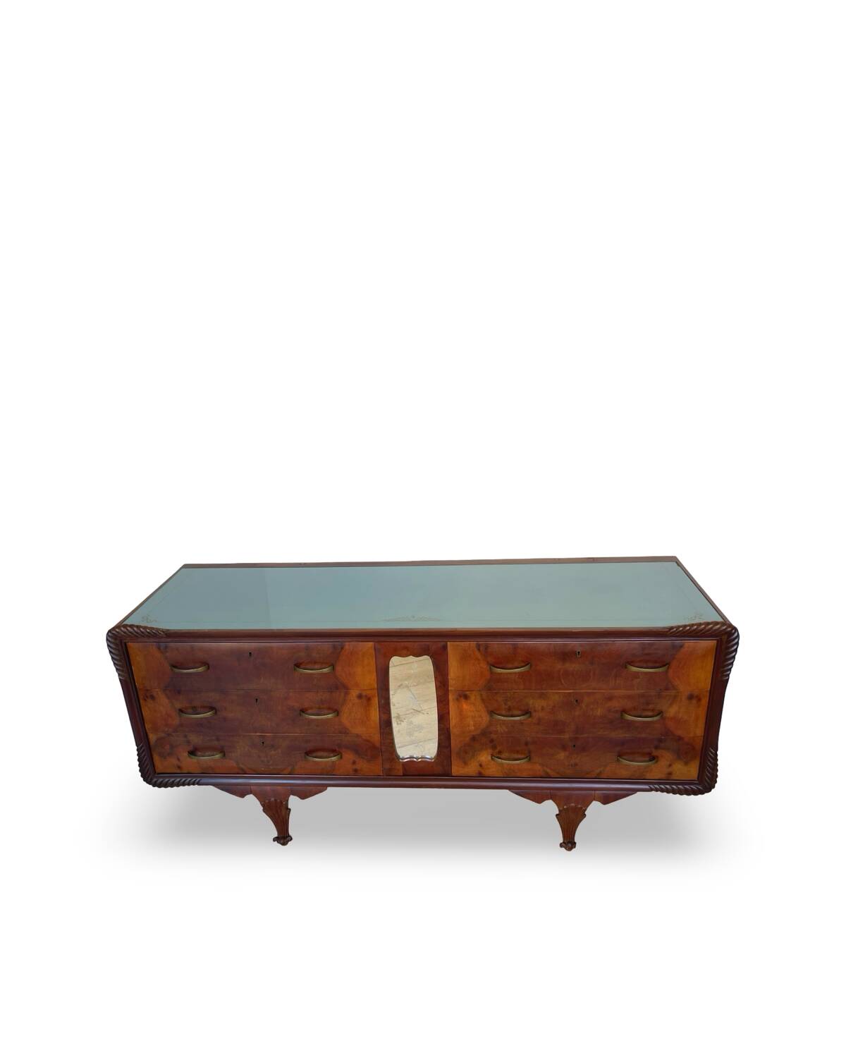 An art deco Italian chest of drawers, Italy 1940s/1950s