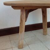 Brutalist tripod table