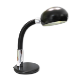 Table lamp or desk gamma lux italy black and chrome