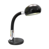Table lamp or desk gamma lux italy black and chrome