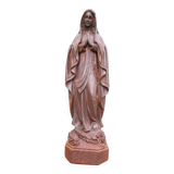 Cast iron statue of the Virgin Mary