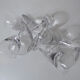 6 old glasses blown bistro vintage thick bottom