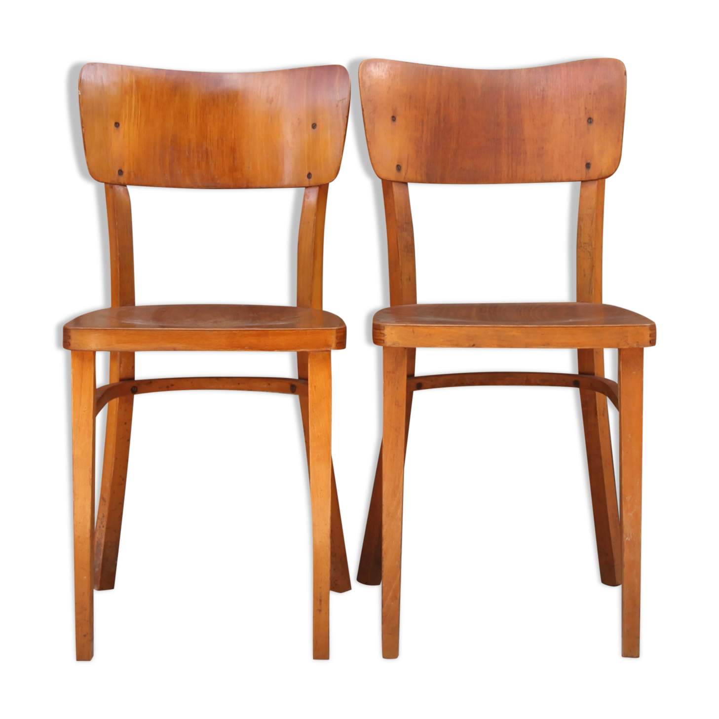 Pair of chairs bistrot Thonet